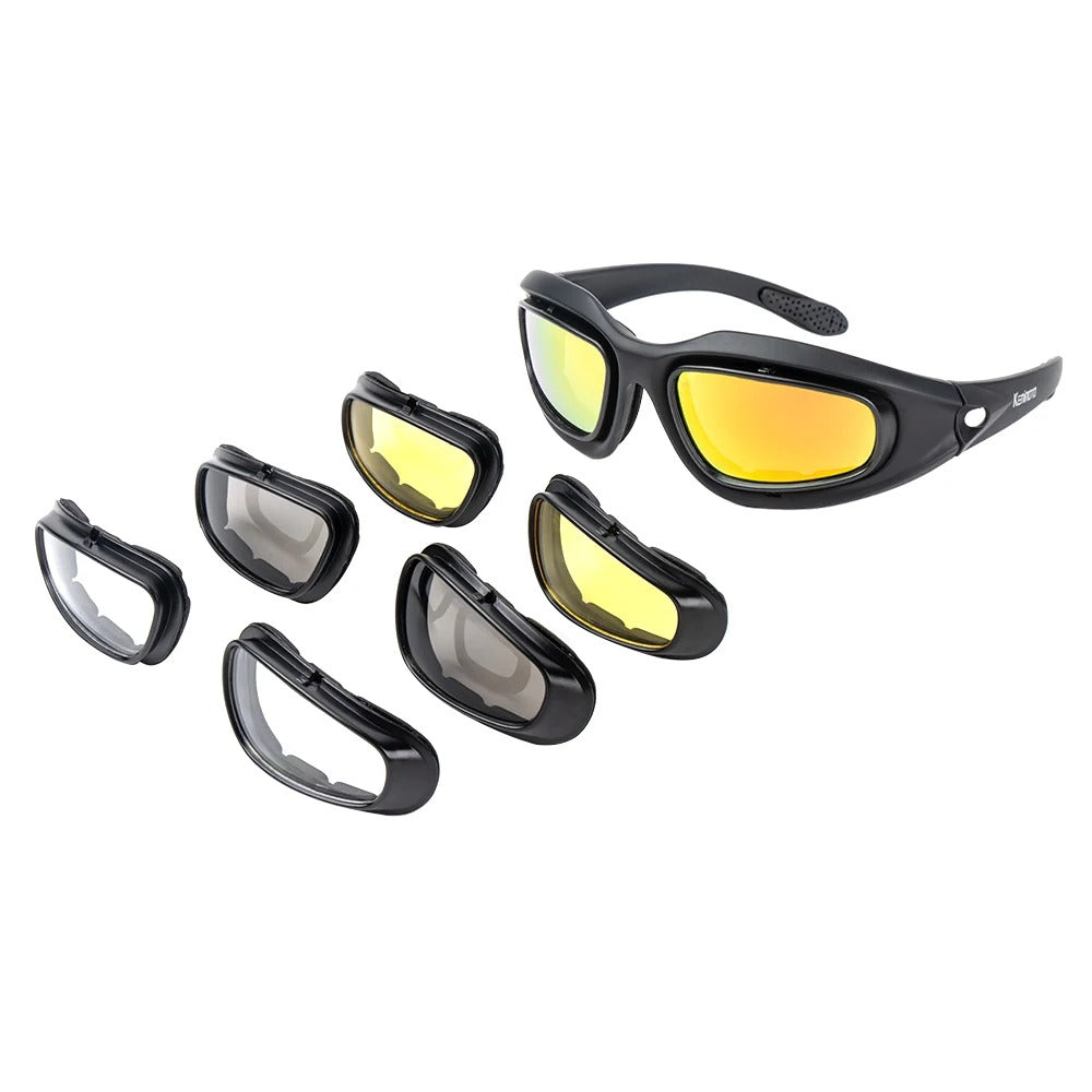 ProShield Rider™ - Gafas Polarizadas Intercambiables de Alto Rendimiento